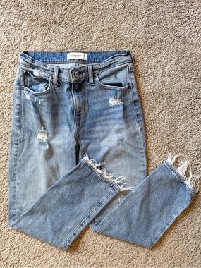 Abercrombie and Fitch The Boyfriend mid rise jean